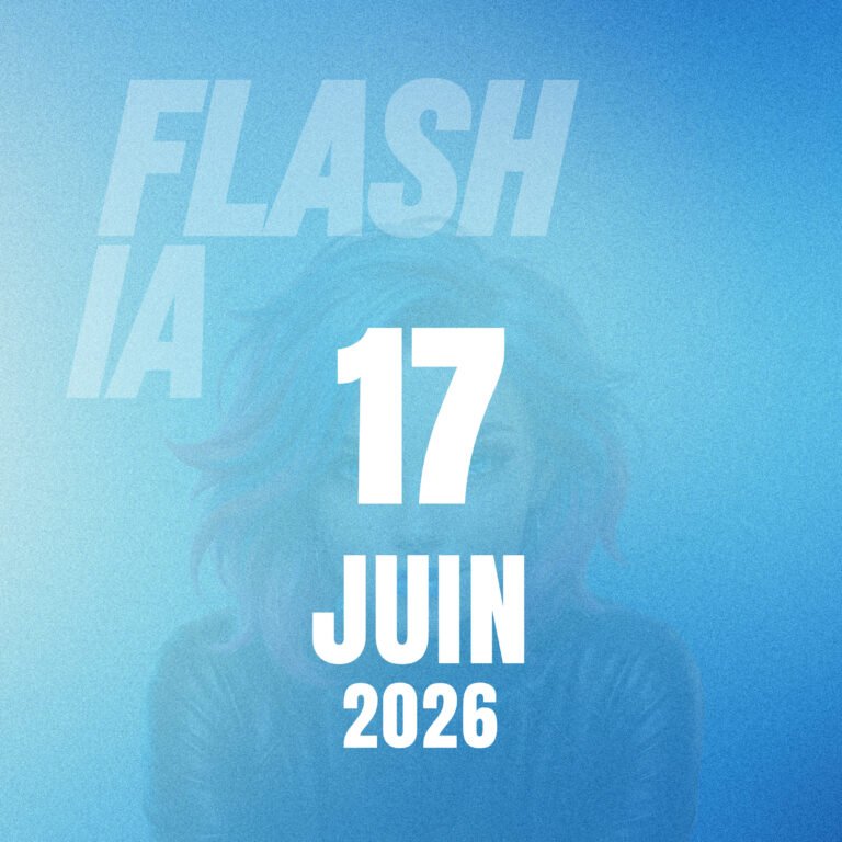 Visuel pédagogique sur l’intelligence artificielle illustrant les liens entre souveraineté numérique, décisions du G7, restrictions américaines et impact sur l’emploi et le pouvoir d’agir.